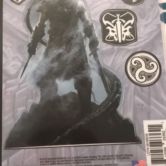 Controller Gear The Elder Scrolls V: Skyrim - Character Tech Decal Pack - Picture 4 of 6